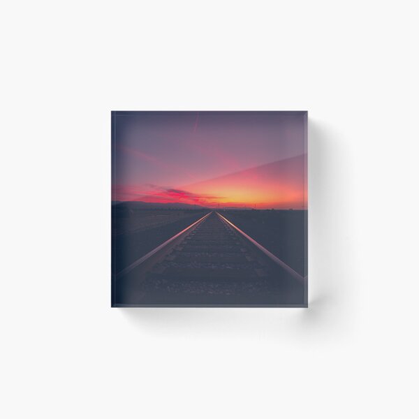 Item preview, Rail Road at dawn  designed and sold by Fuzed.