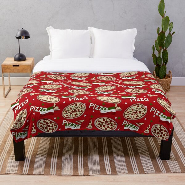 Item preview, Bring on the Pies / Pizza on Red   designed and sold by FranBail.
