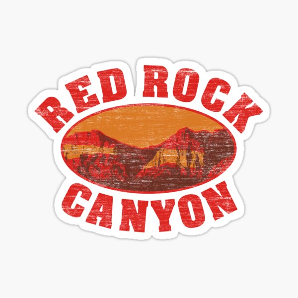Red Rock Canyon Sticker