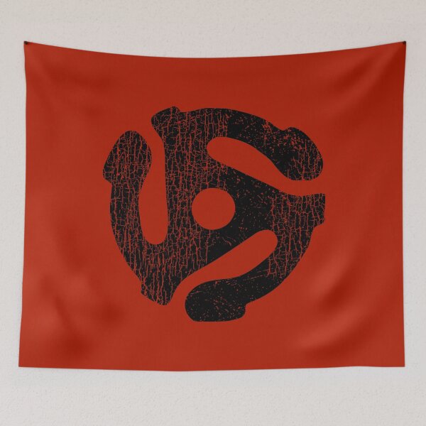 Item preview, 45 Record Adapter Slim Fit T-Shirt designed and sold by DC-Creative.