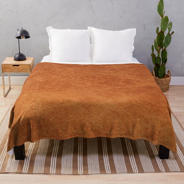 Image en cuir camel HQ originale par Arteresting Plaid