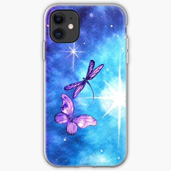 Purple Wings of Hope iPhone Soft Case