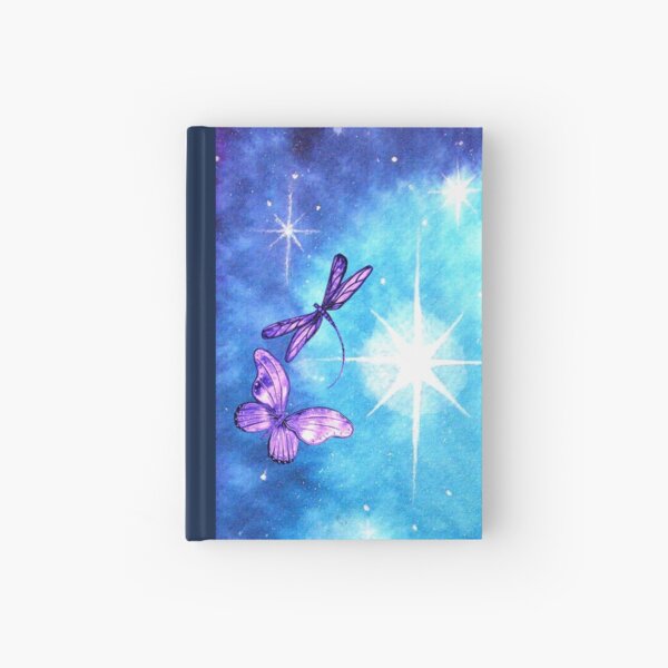 Purple Wings of Hope Hardcover Journal