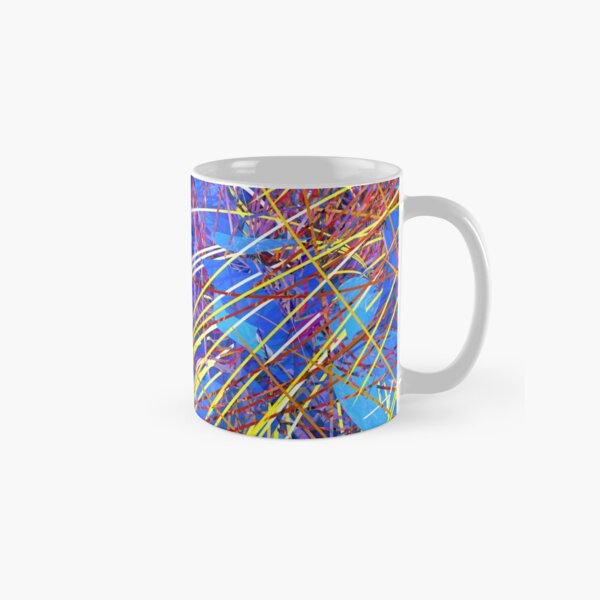Abstract Fireworks Classic Mug