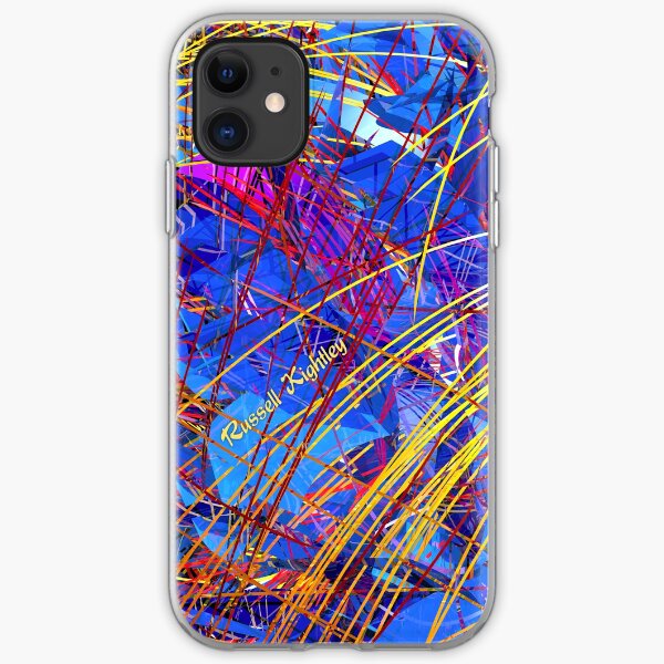 Abstract Fireworks iPhone Soft Case