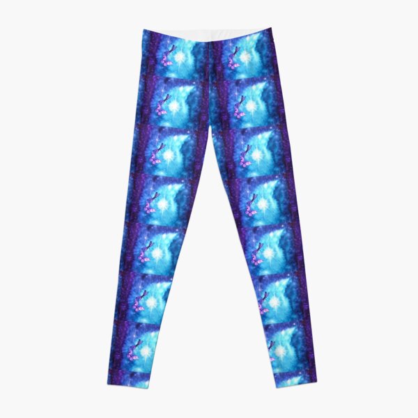 Purple Wings of Hope Leggings
