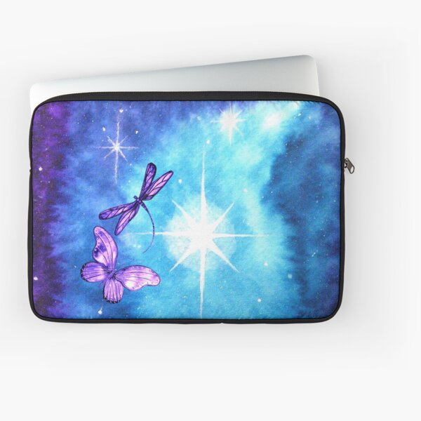 Purple Wings of Hope Laptop Sleeve