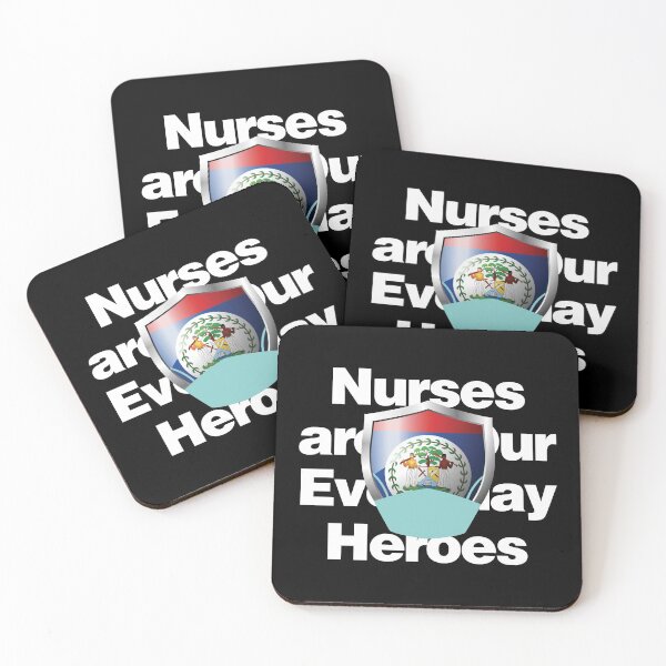 Item preview, Belize Nurses are Everyday Heroes designed and sold by HelloFromAja.