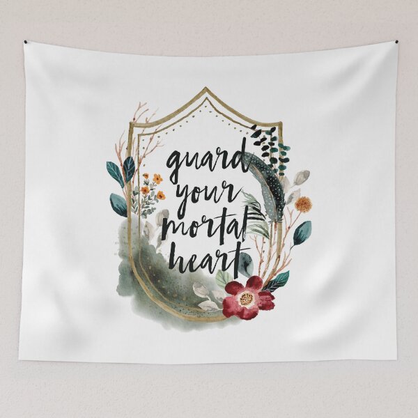 Item preview, guard your mortal heart designed and sold by lovely-lyrics.