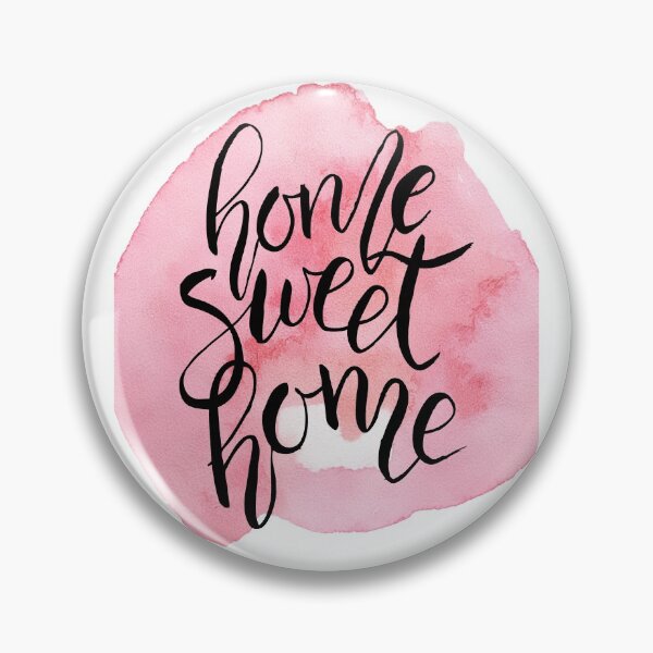 Item preview, Home Sweet Home - Watercolour Quotes designed and sold by mcaussieb.