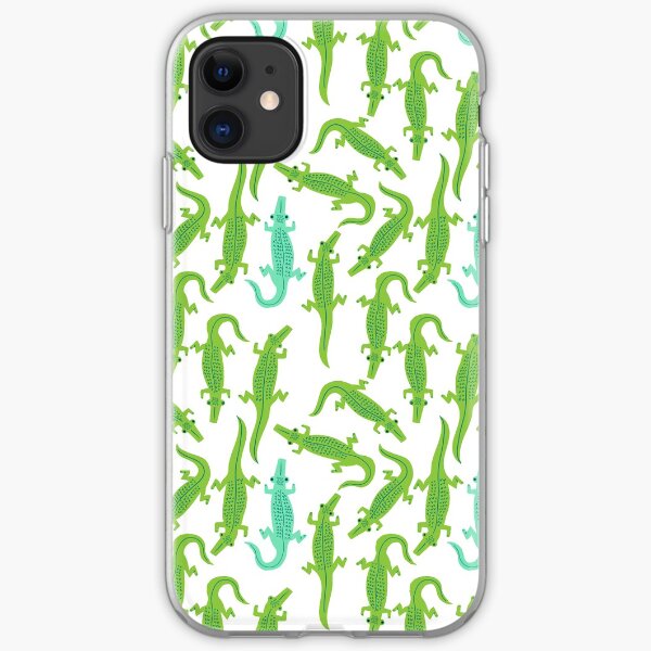 Alligators Party 2 iPhone Soft Case