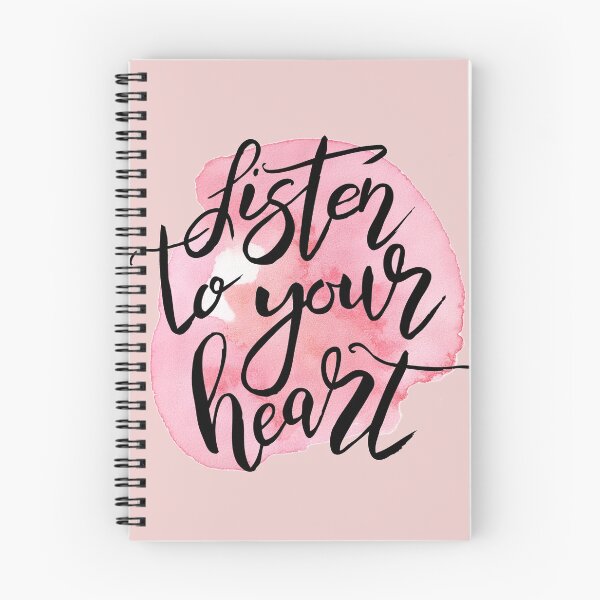 Item preview, Listen to Your Heart - Watercolour Quotes designed and sold by mcaussieb.