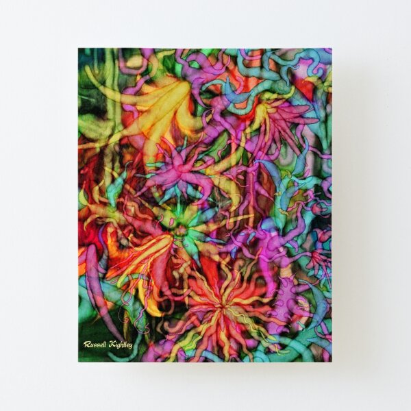 Qualia’s Flowers Canvas Mounted Print