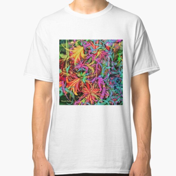 Qualia’s Flowers Classic T-Shirt