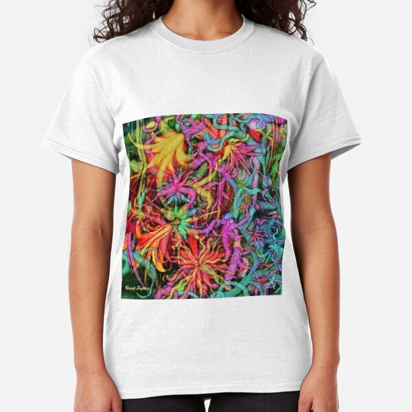 Qualia’s Flowers Classic T-Shirt