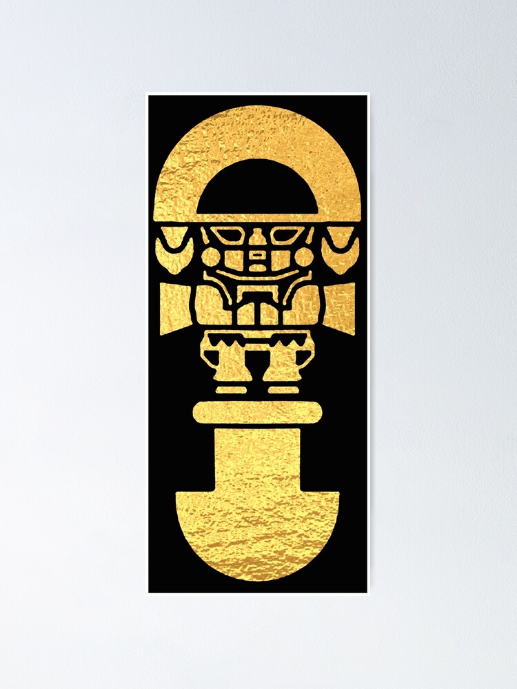 Inti Sonnengott Inka Poster Von Stickerape Redbubble