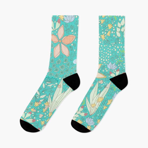 Item preview, Bloomy on Aqua designed and sold by mcaussieb.