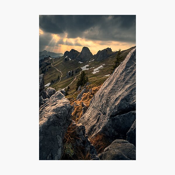 Bavarian Alps Photographic Print