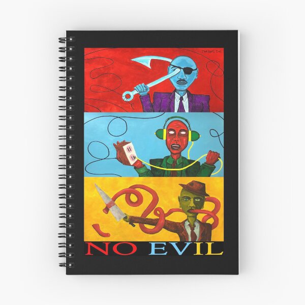 Item preview, "No Evil" The Spilt Ink designed and sold by thespiltink.