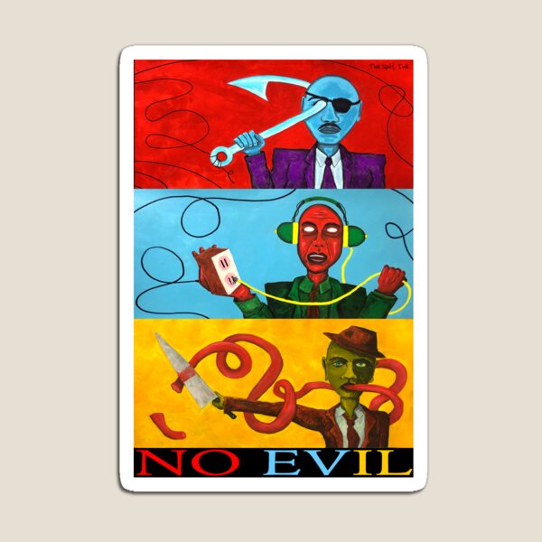 Item preview, "No Evil" The Spilt Ink designed and sold by thespiltink.