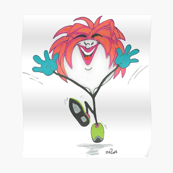 Feel-Good-Stickwoman Poster