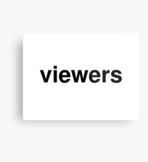 viewers Metal Print
