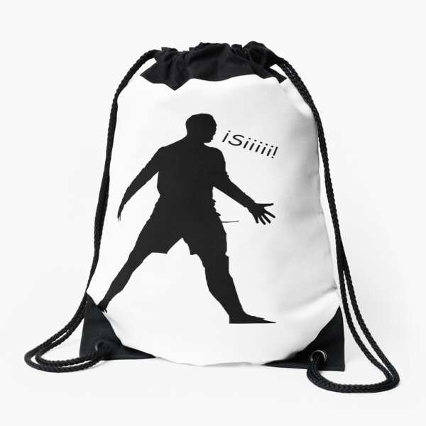 real madrid drawstring bag