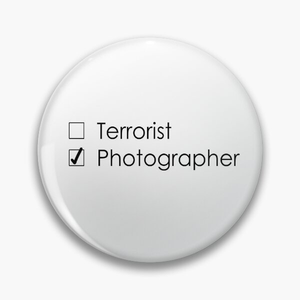 Item preview, Terrorist Photographer 2 black designed and sold by John Jovic.