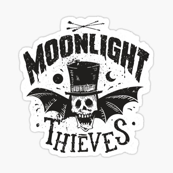 Item preview, Moolight Thieves Horror Design designed and sold by shirtart shop.