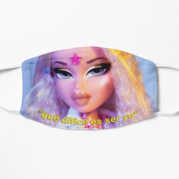 Download Bratz Face Masks Redbubble PSD Mockup Templates