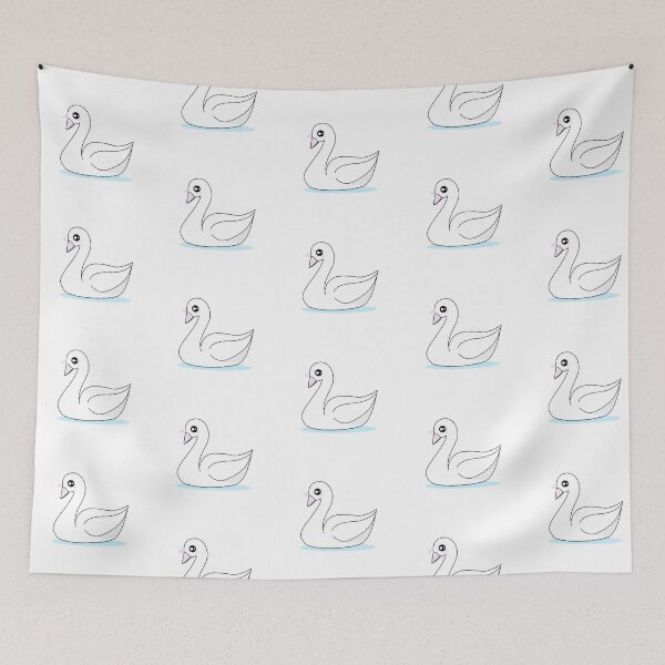 Item preview, Cute White Swan designed and sold by --Iris--.