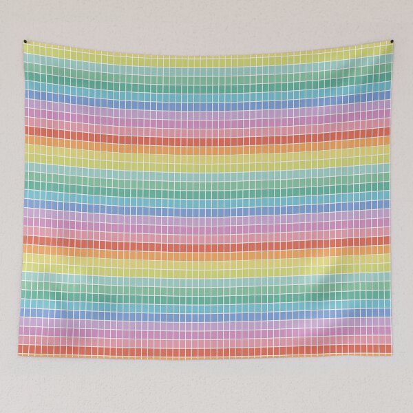 Item preview, Rainbow Checkers designed and sold by LauraRepoOrtega.