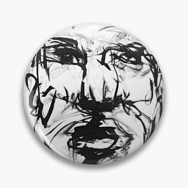 Item preview, simple ink portrait designed and sold by Riley  Day/plush.