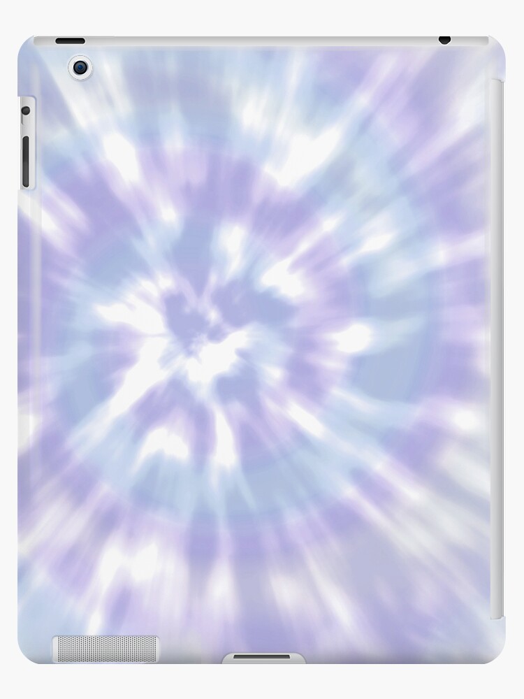 Pastel Light Blue And Light Purple Tie Dye Aesthetic Pale Blue Mauve Lilac Ipad Case Skin By The Goods Redbubble