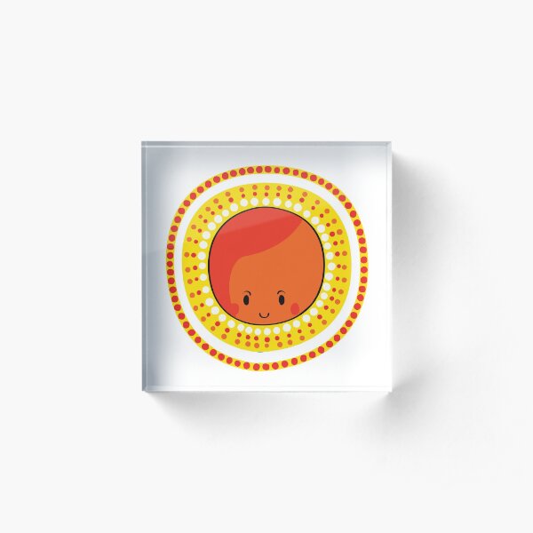 Sun Acrylic Block