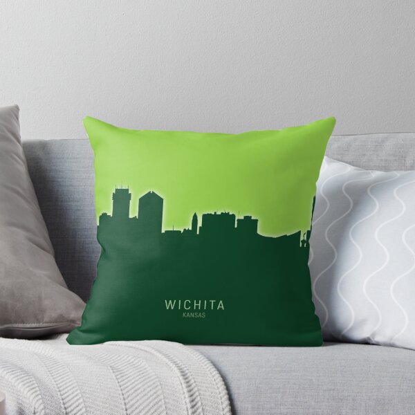 Artikelvorschau, Wichita Kansas Skyline entworfen und verkauft von ArtPrints.