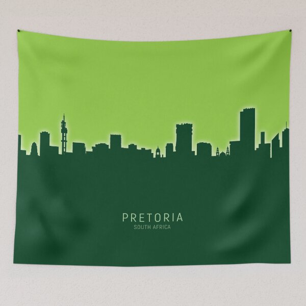 Item preview, Pretoria South Africa Skyline designed and sold by ArtPrints.