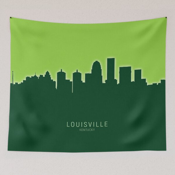 Item preview, Louisville Kentucky City Skyline designed and sold by ArtPrints.
