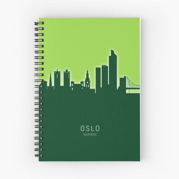 Item preview, Oslo Norway Skyline designed and sold by ArtPrints.