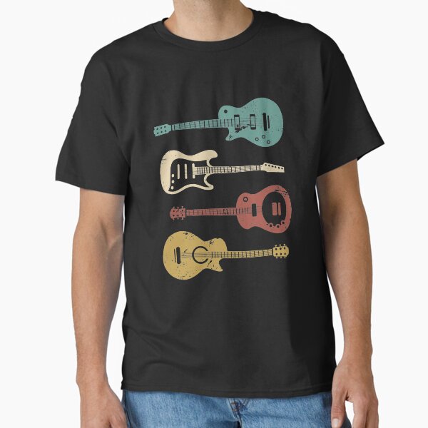 Item preview, Retro guitar designed and sold by bestshirtdesign.