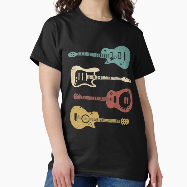 Item preview, Retro guitar designed and sold by bestshirtdesign.