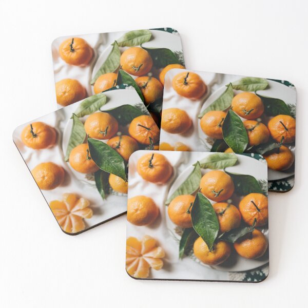 Item preview, Orange Tangerines With leaves  designed and sold by gbgvphotography.