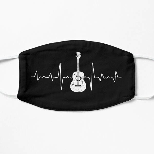 Heartbeat guitar Flat Mask