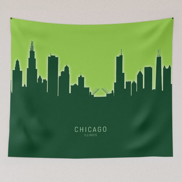 Item preview, Chicago Illinois Skyline designed and sold by ArtPrints.