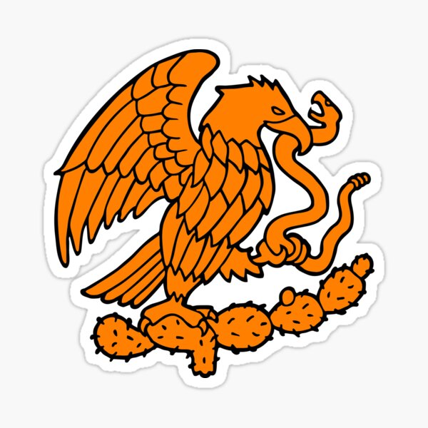 Pegatina «águila de méxico» de huggymauve | Redbubble