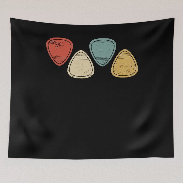 Item preview, Plectrum retro guitar designed and sold by bestshirtdesign.