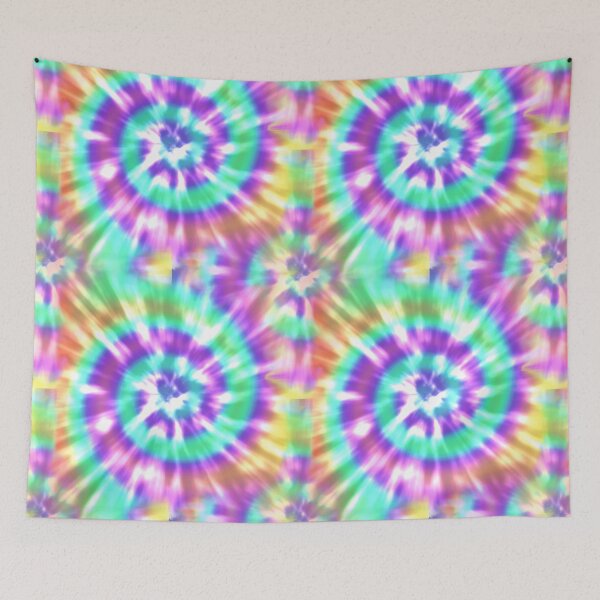 Item preview, Rainbow Tie Dye - Aesthetic Pink, Purple, Blue, Teal, Yellow, Orange designed and sold by The-Goods.