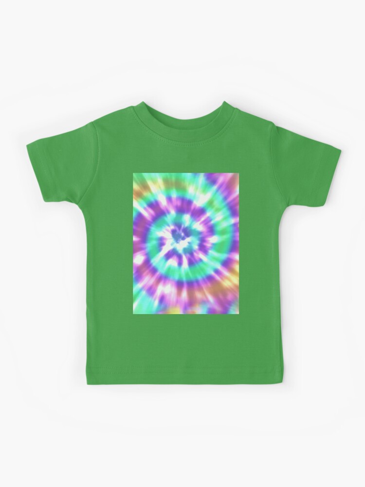 Pastel rainbow aesthetic super cute tie dye shirt pink yellow and blue