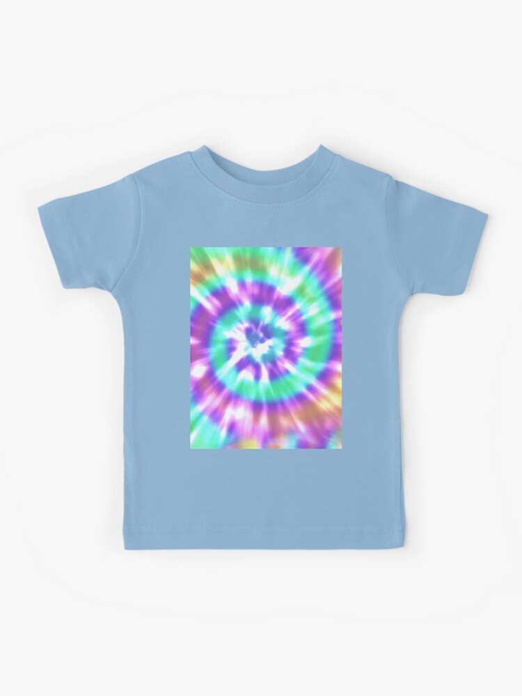 Pastel rainbow aesthetic super cute tie dye shirt pink yellow and blue