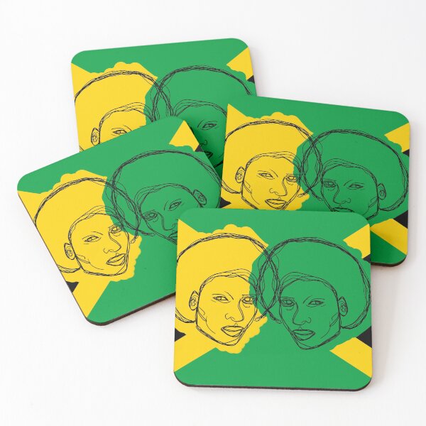 Item preview, Jamaica Afro Flag designed and sold by chillbladez.